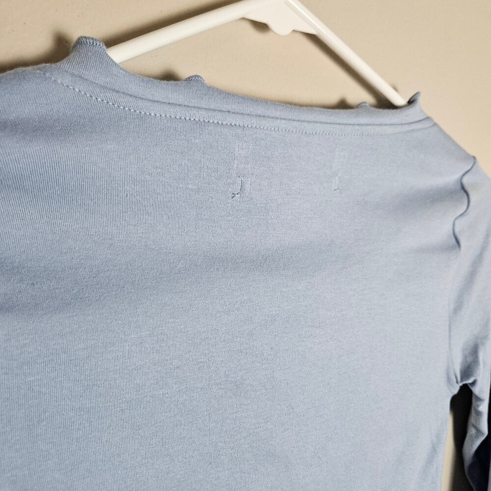 NWOT Urban Outfitter Kimchi Blue Melissa Tie Front Cropped Top Sz XS - Picture 8 of 12